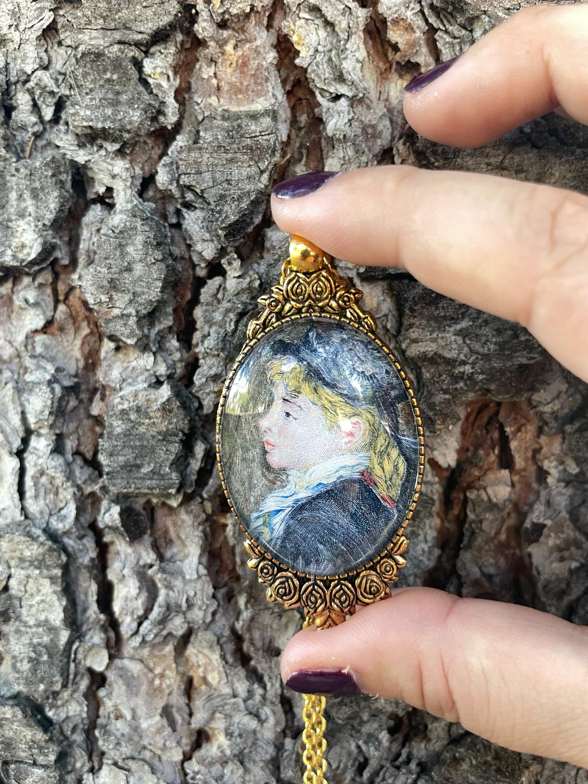 Collana Renoir (francobollo Francia 1968) - Lady Nostalgia