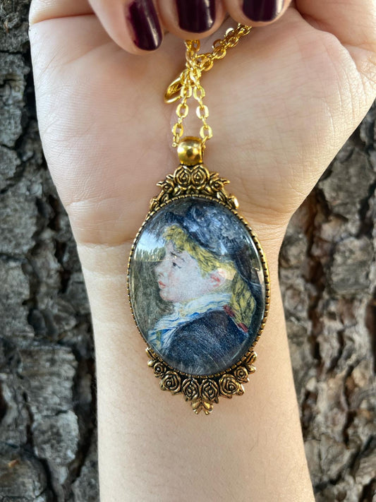 Collana Renoir (francobollo Francia 1968) - Lady Nostalgia