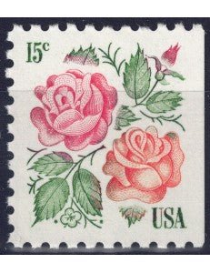Collana romantica rose (francobollo USA 1978) - Lady Nostalgia
