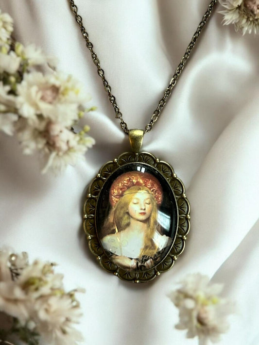 Collana Vanity di Cowper Preraffaellita - Lady Nostalgia