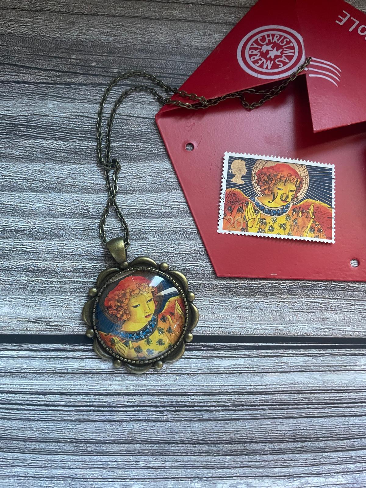 Messaggero di Luce - Collana Natale Angelo - Lady Nostalgia