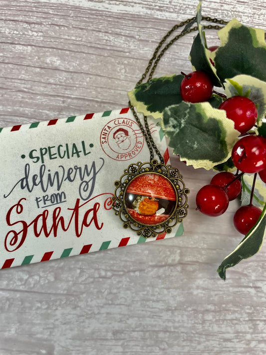 Messaggero d'Inverno - Collana Natale Pettirosso romantico - Lady Nostalgia