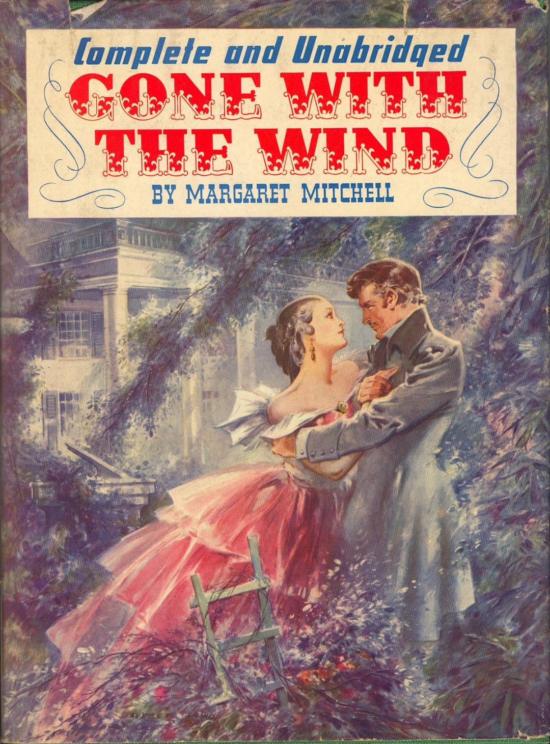 Copertina illustrata del romanzo Via col vento di Margaret Mitchell usata nella collana artigianale italiana