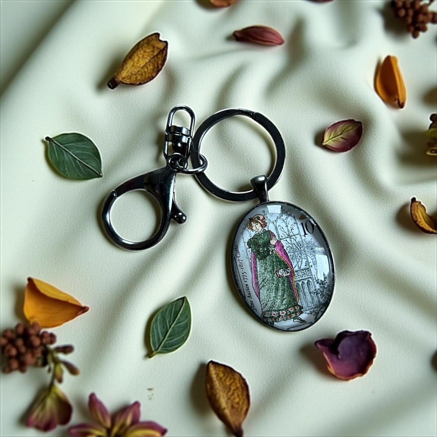 Portachiavi Jane Austen Catherine Morland | L'abbazia di Northanger - Lady Nostalgia