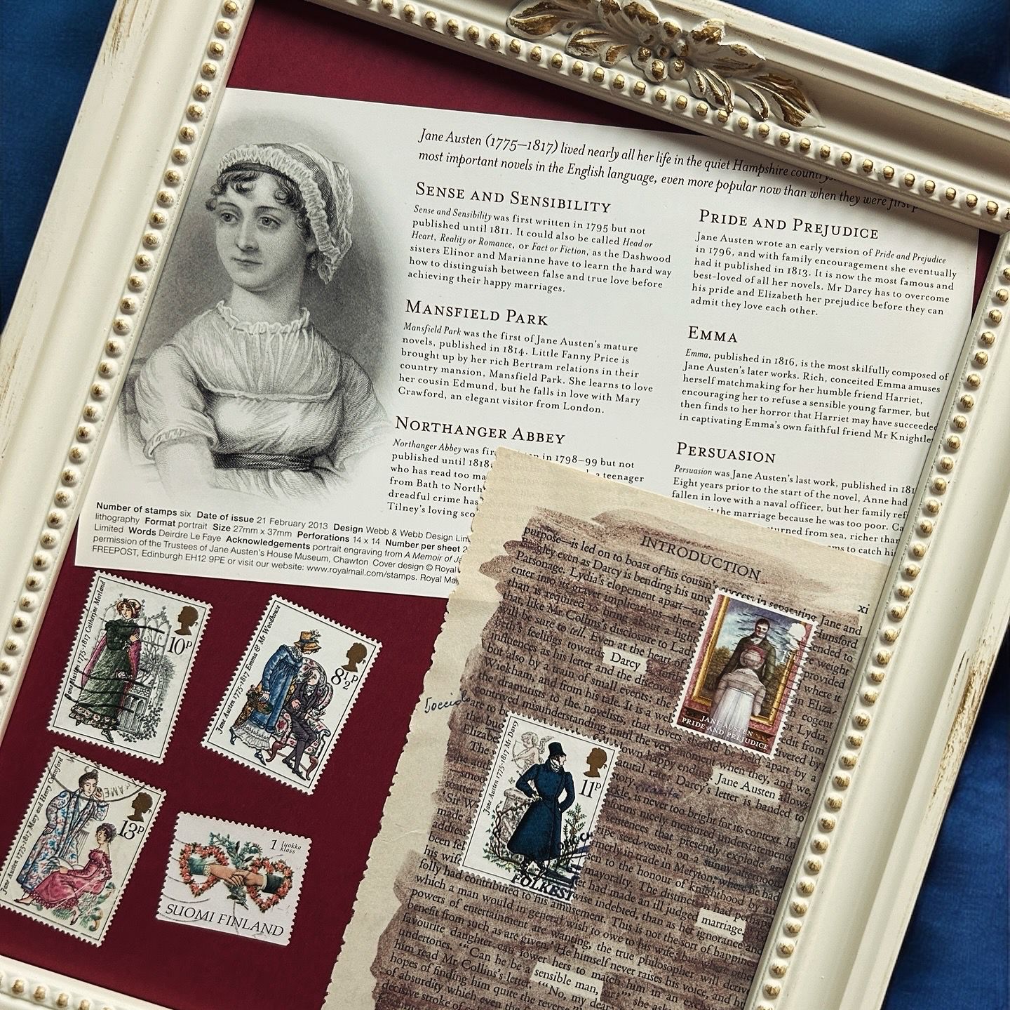 dettaglio di quadro Jane Austen