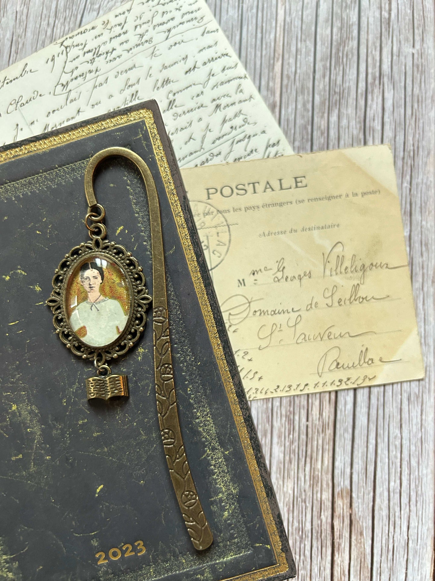 Segnalibro gioiello Emily Dickinson (versione 2) - Lady Nostalgia