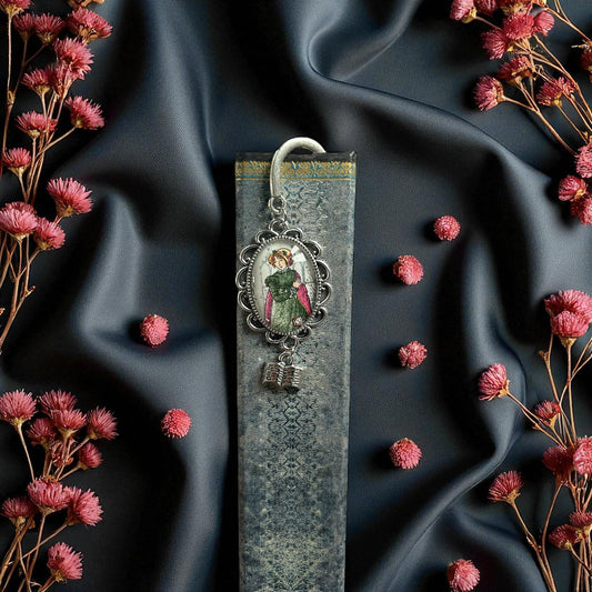 Segnalibro Jane Austen Northanger Abbey Argento - Lady Nostalgia