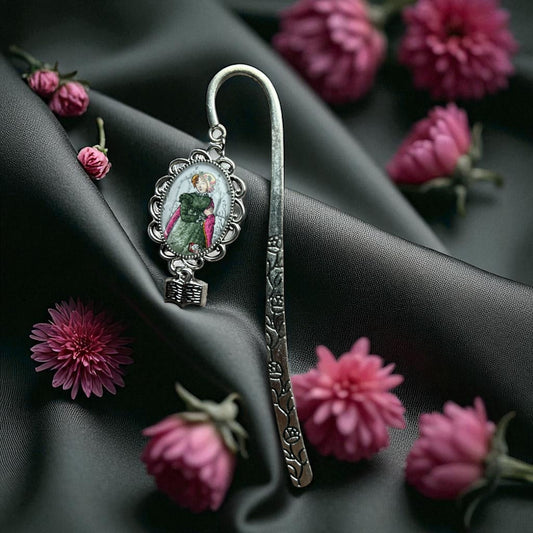 Segnalibro Jane Austen Northanger Abbey Argento - Lady Nostalgia