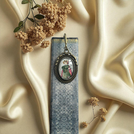 Segnalibro Jane Austen Northanger Abbey Bronzo - Lady Nostalgia