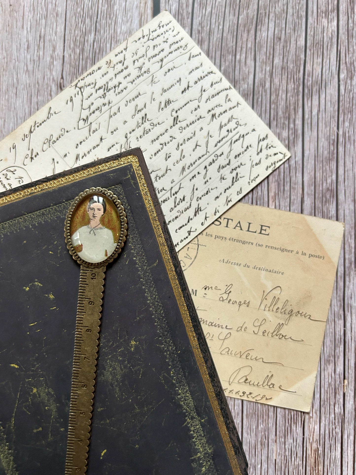 Segnalibro righello Emily Dickinson - Lady Nostalgia