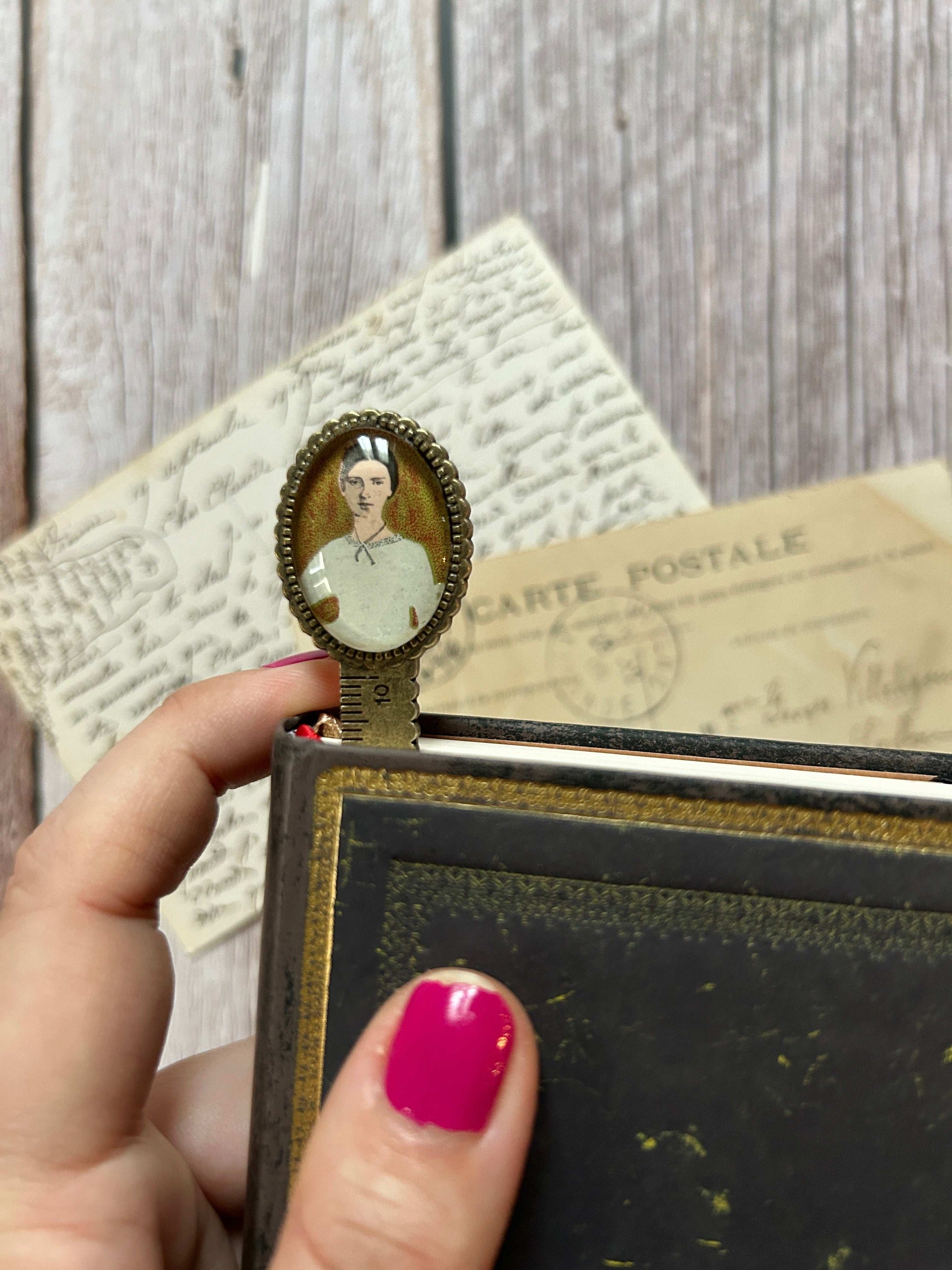 Segnalibro righello Emily Dickinson - Lady Nostalgia