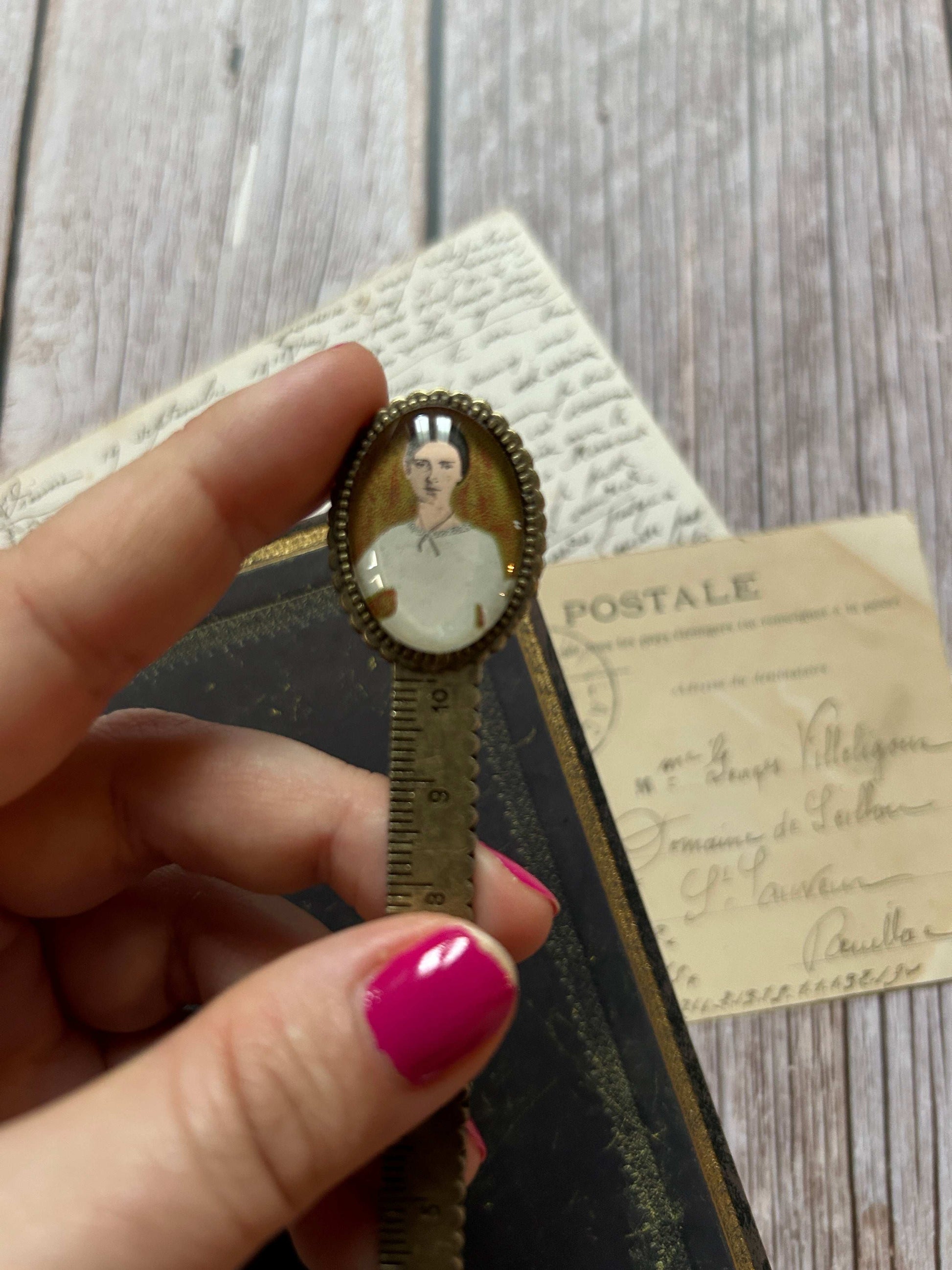 Segnalibro righello Emily Dickinson - Lady Nostalgia