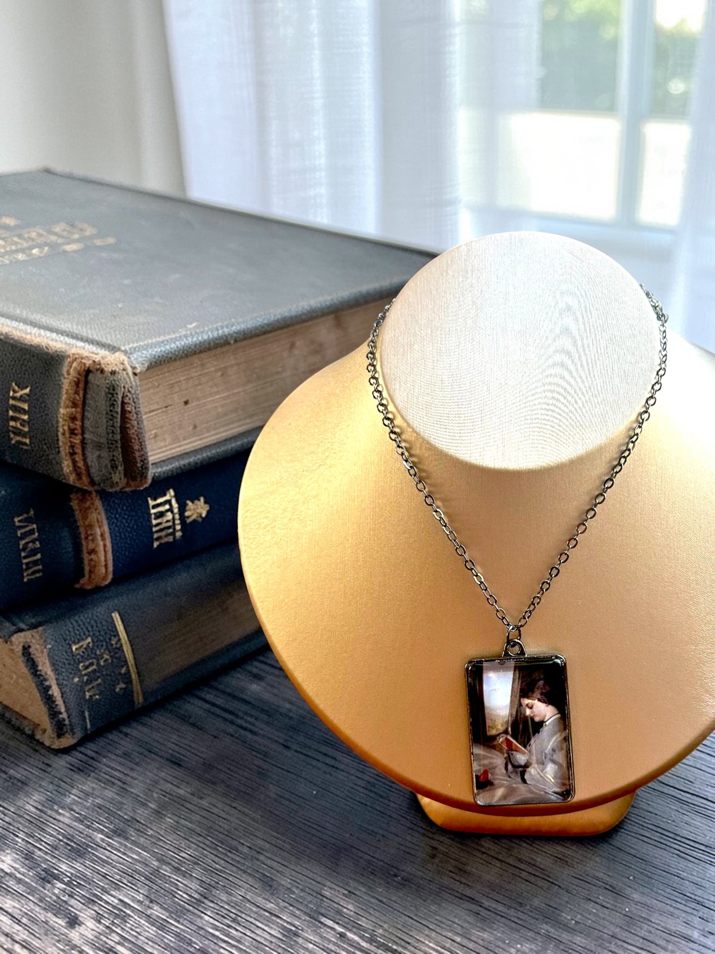 Collana Lettrice Pendolare - Gioiello per Lettrici | Lady Nostalgia