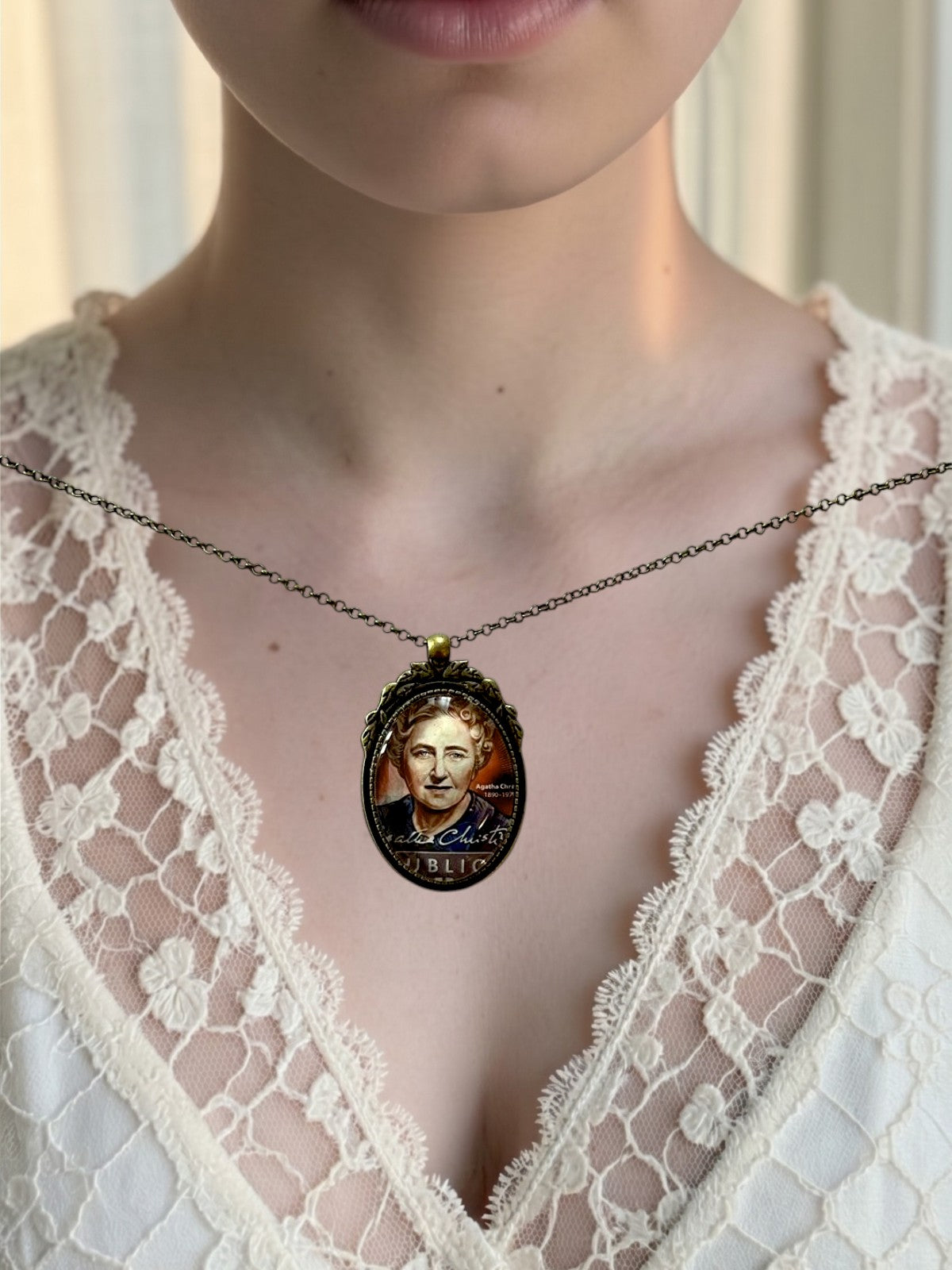 Collana Agatha Christie, francobollo d'epoca – Lady Nostalgia