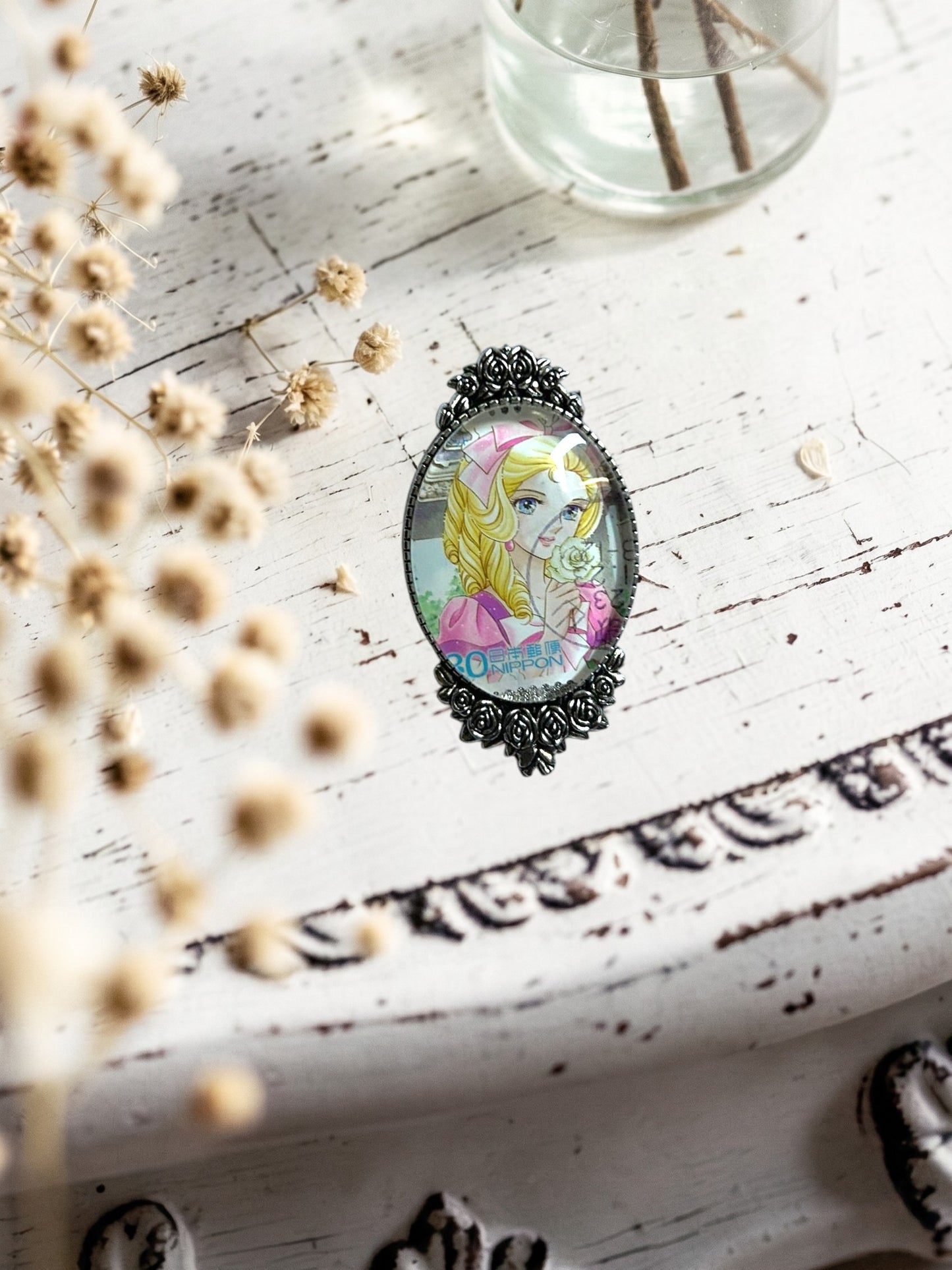 Spilla Maria Antonietta di Lady Oscar (La rosa di Versailles)